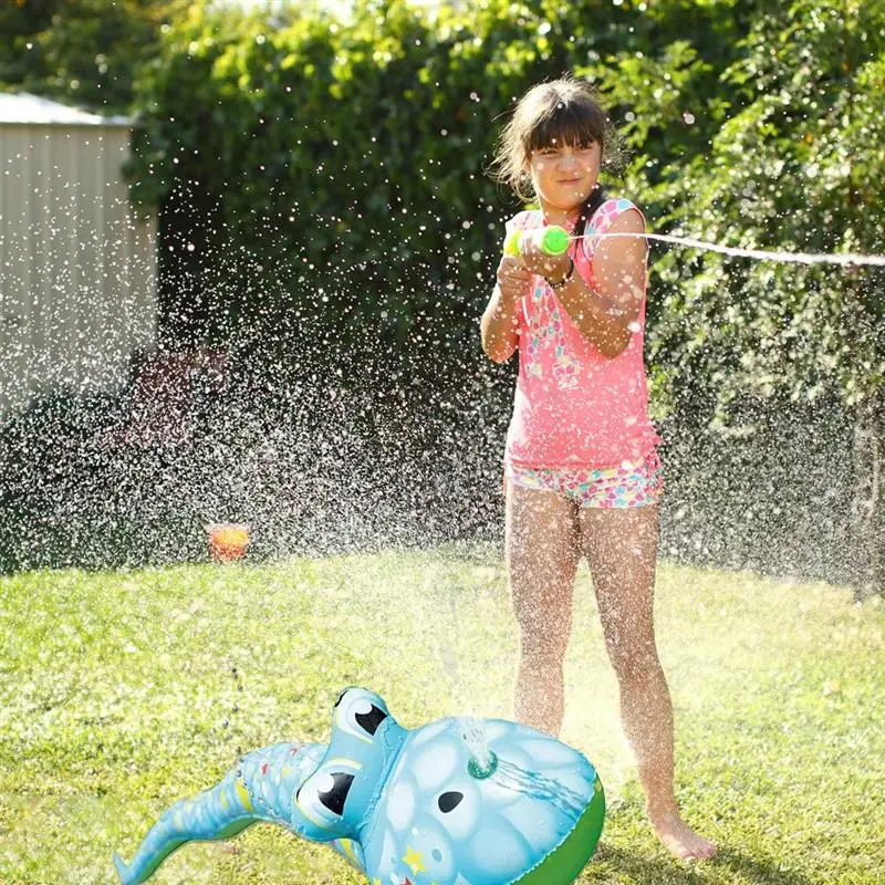 

Sprinkler for Kids Inflatable Snake Sprinkler Yard Lawn Sprinkler Outdoor Play Water Toys Children Gifts Bath Kids Toys