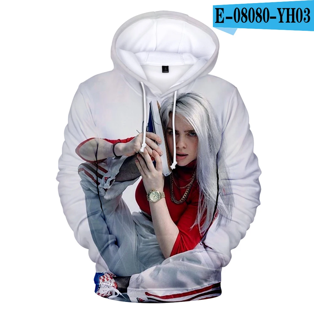 Лидер продаж, худи Billie Eilish, свитшоты, Новое поступление, мужские и женские пуловеры для девочек, осенне-зимние свитшоты Billie Eilish