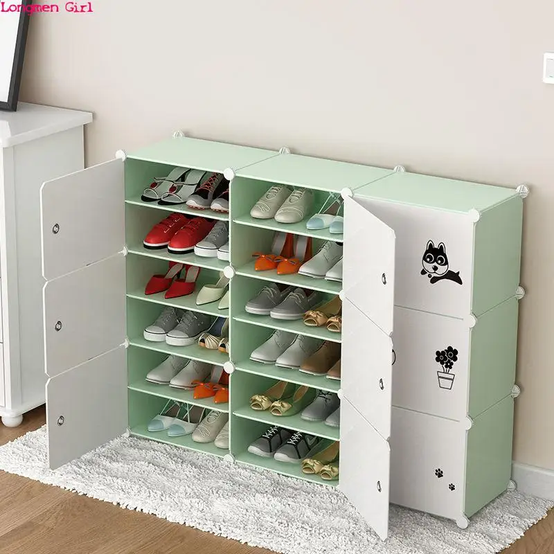 

Современная Простота обуви, мебель для прихожей, стойка для обуви, органайзер, многослойный пластиковый шкаф для обуви