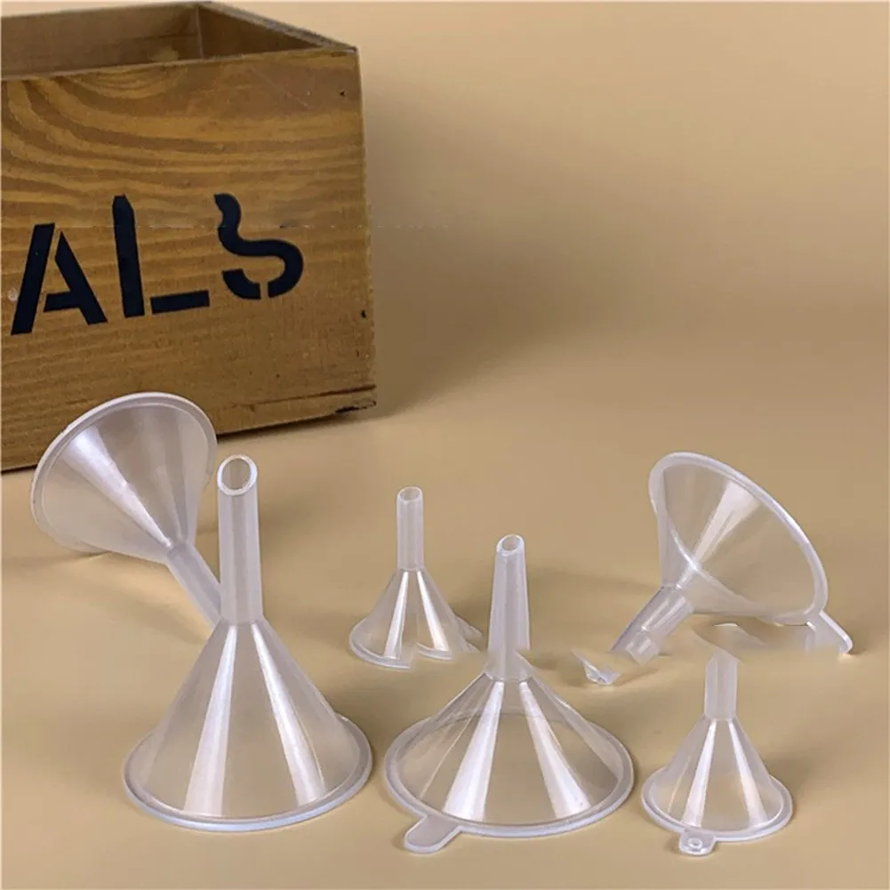 10pcs Plastic Small Bottle Funnel Anti-fouling Diffusion For Oil Water Perfume Car Home And Kitchen Gadgets Tools | Дом и сад