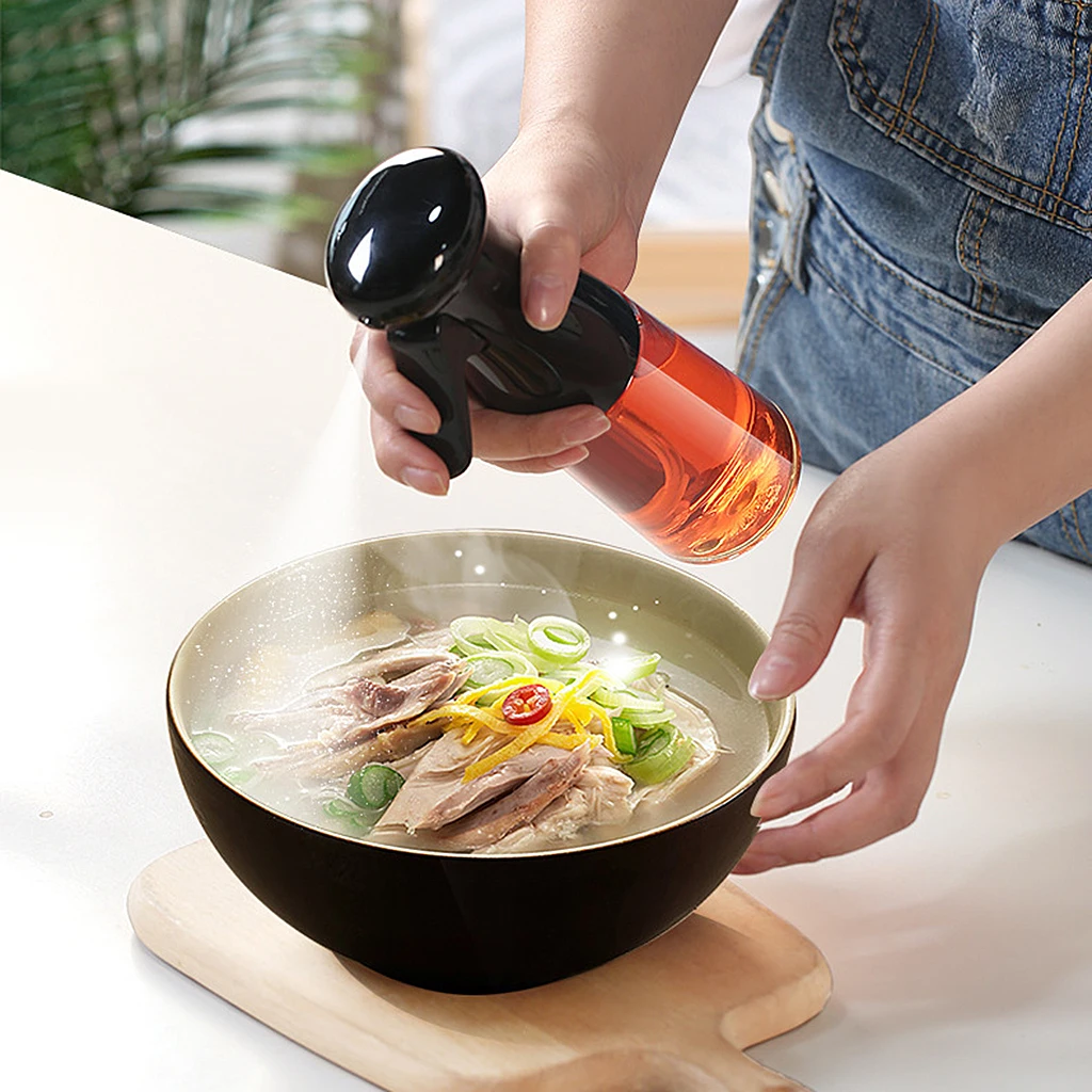 

Olive Oil Sprayer Portable Mister for BBQ Salad Baking Roasting Grilling