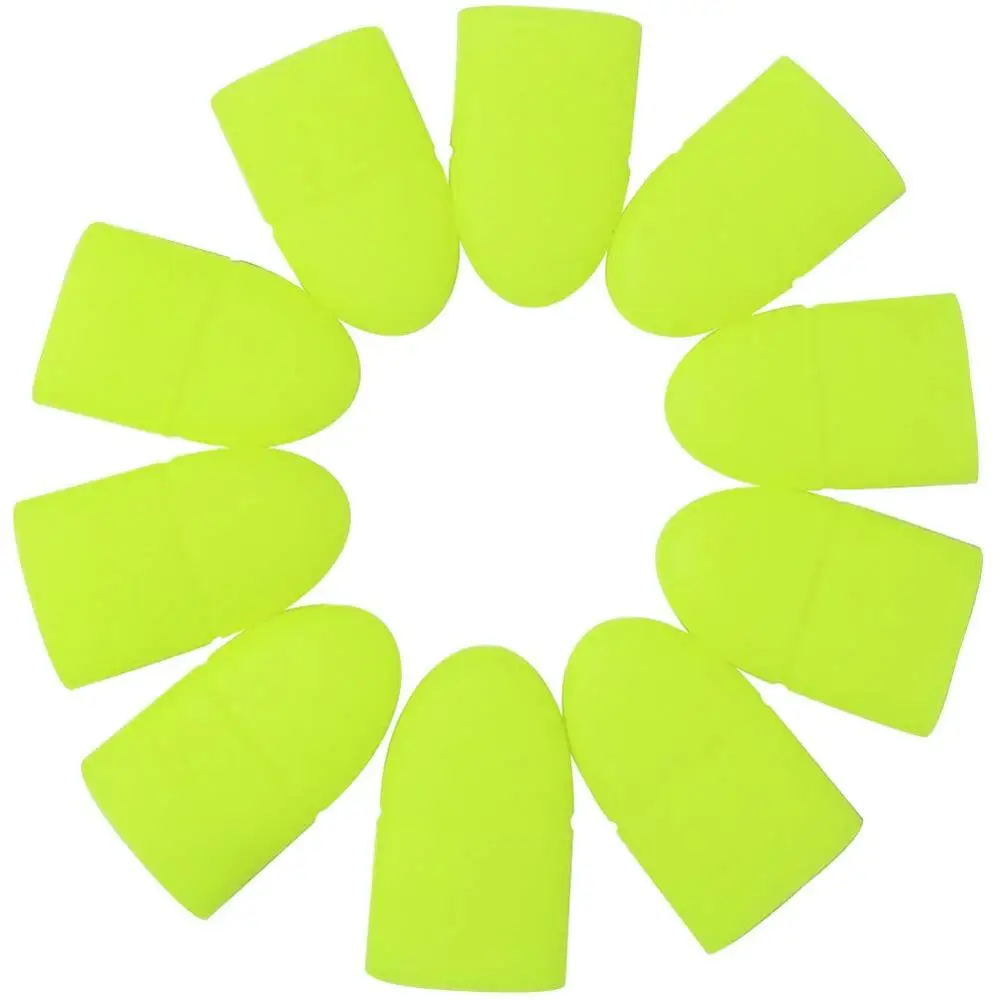 Fluorescent yellow 10 шт./лот средство для удаления гель-лака обезжириватель Гель-лак для удаления ногтей зажимы для очистки ногтей УФ-гель безворсовые салфетки - Цвет: Fluorescent yellow