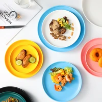 6810inch steak ceramic plate set combination dishes for serving plate home western plate creative breakfast tableware