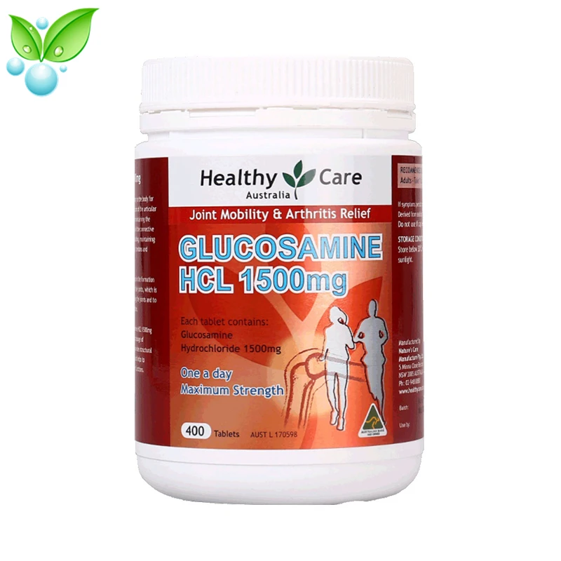 

Australia Healthy Care Bone Strength 400capsule/Bottle Glucosamine Chondroitin Relieve Joint Relieve Joint Pain Repair Cartilage