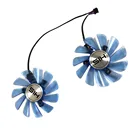 2 шт.компл. FDC10U12S9-C RX480 GPU VGA альтернативный вентилятор для охлаждения видеокарты RX 570 RX470