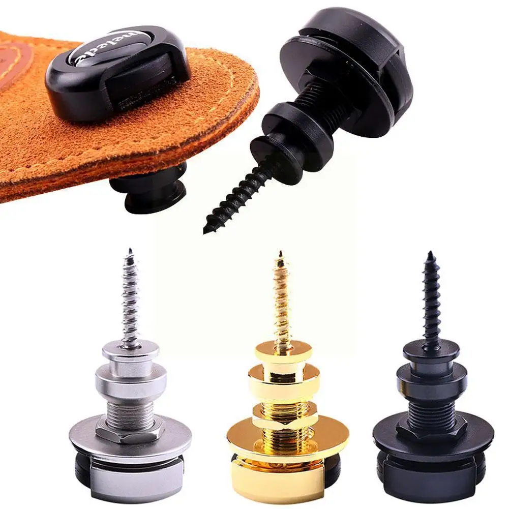 

Замок для гитарного ремня стреплок, 1 шт., кнопка для всех аксессуаров для акустических басов, ремешок для гитары Electric P8X8