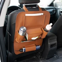 universal box back seat bag car backseat car seat organizer 7 storage pockets protectors for kids toddlers car accessories