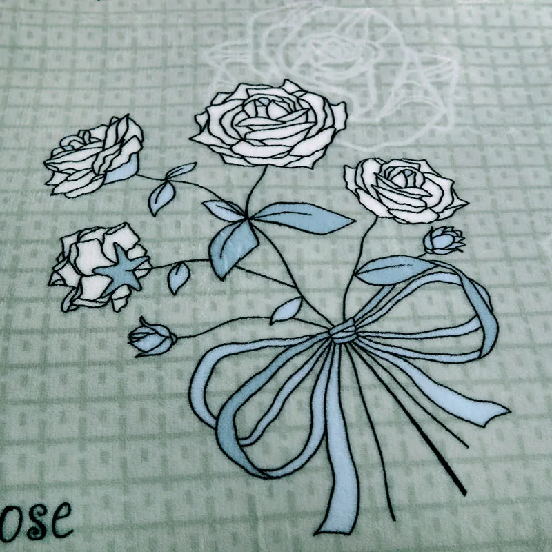 Цветущий Пион/одиночное одеяло толстое Хрустальное бархатное мягкое и нежное