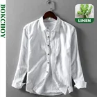 Рубашки мужские из хлопка и конопли, Осень-зима 2020 г.