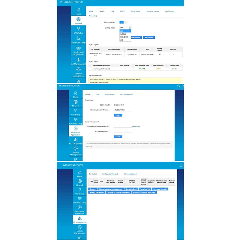 4        -wi-fi     SIM    128  Openwrt / GSM 4