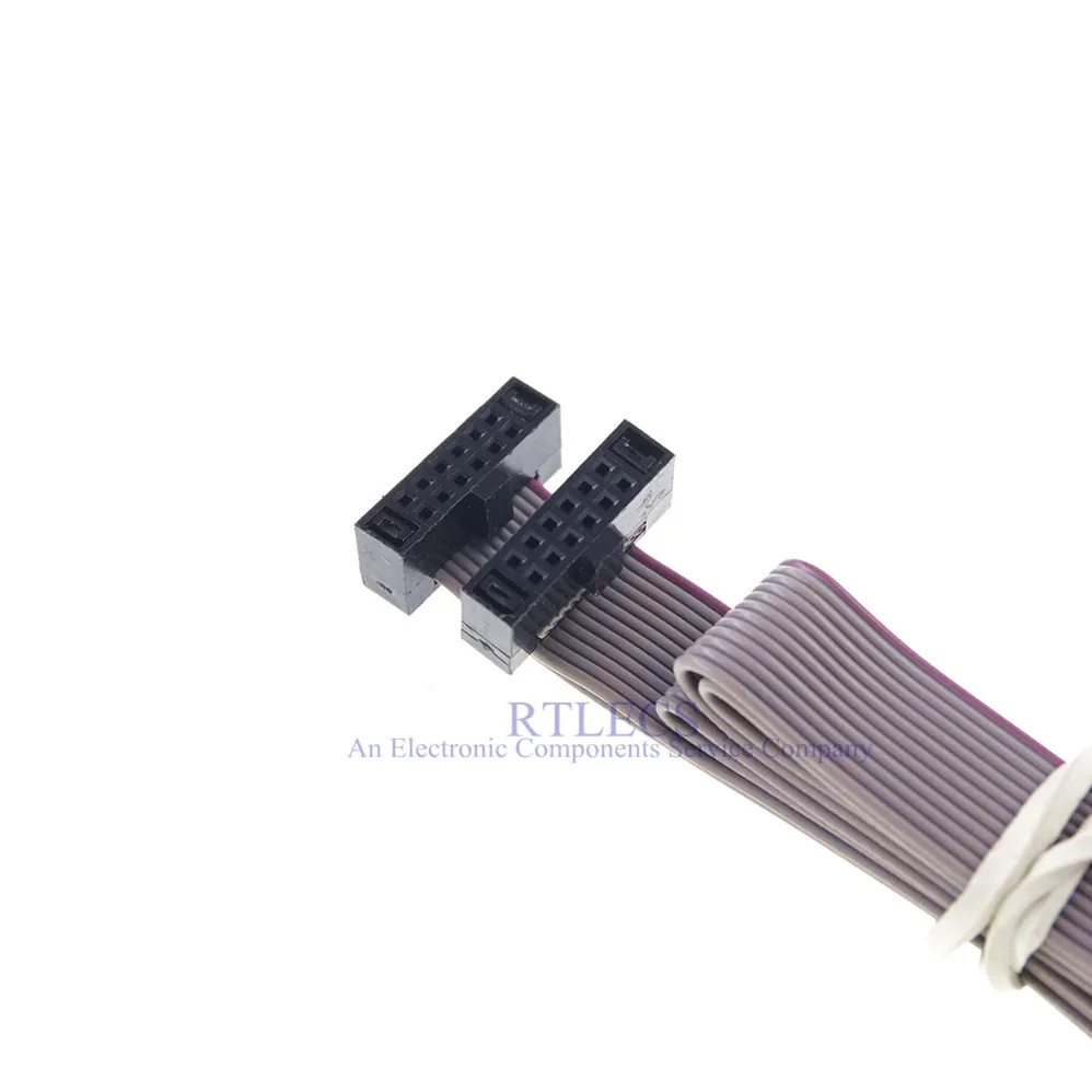 Удлинительный плоский ленточный кабель IDC для разъема ISP JTAG 5 шт. 12 контактов 1 27 мм