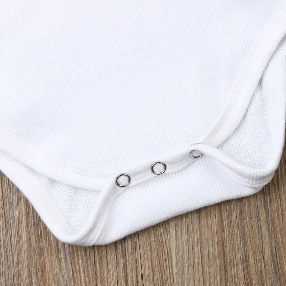 2019 г. Новая осенняя одежда для новорожденных девочек из 3 предметов топ с длинными