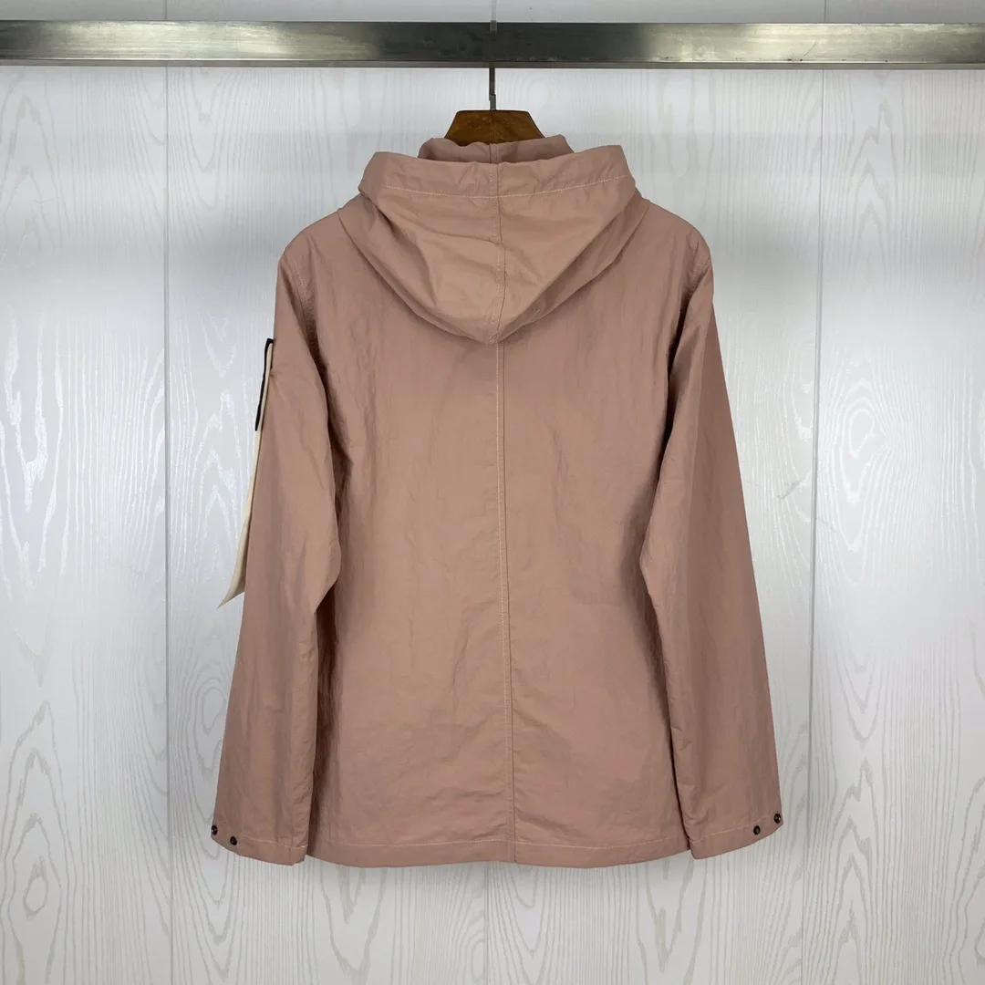 

Stone Island Multi-pocket Armband Tooling Jacket Long-sleeved Drawstring Hooded Jacket Popular