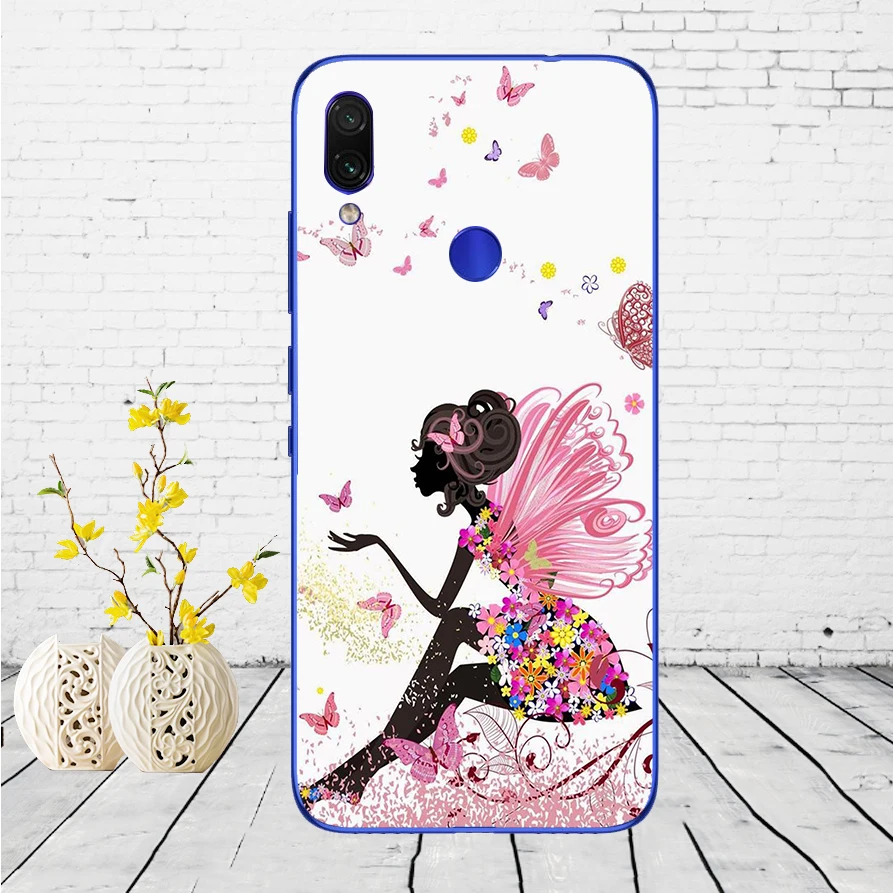 F9 Чехол для Xiaomi Redmi Note 7, силиконовый чехол для Xiaomi Redmi Note 7, задняя крышка, чехол для Redmi Note 7, чехол для телефона - Цвет: F9