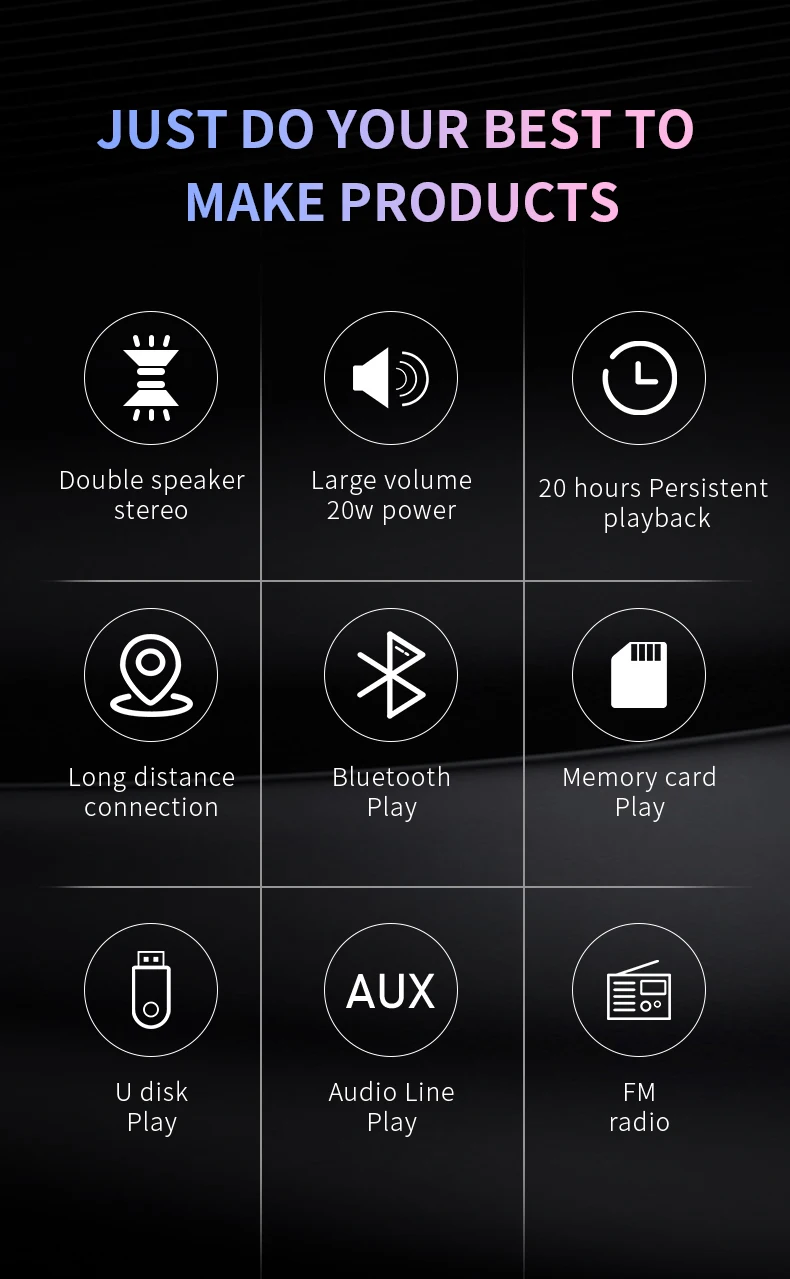 TG518 Bluetooth динамик держатель телефона TWS серия FM карта сабвуфер беспроводной открытый портативный маленький Bluetooth динамик