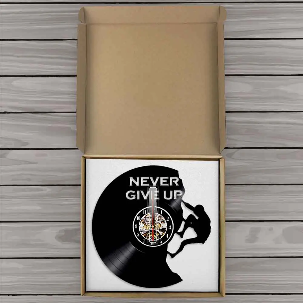 Виниловые часы для скалолазания никогда не откажитесь от вдохновляющего