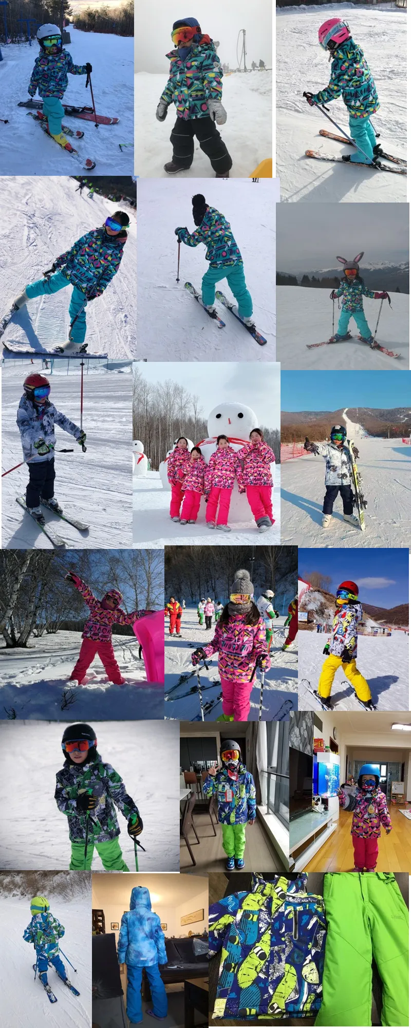Лыжный костюм для девочки лыжный костюм зимние штаны лыжи лыжные штаны сноуборд сноубординг горнолыжный костюм детский костюм горнолыжный костюм зимниймальчиков лыжный костюм s для детей; зимний костюм для мальчиков