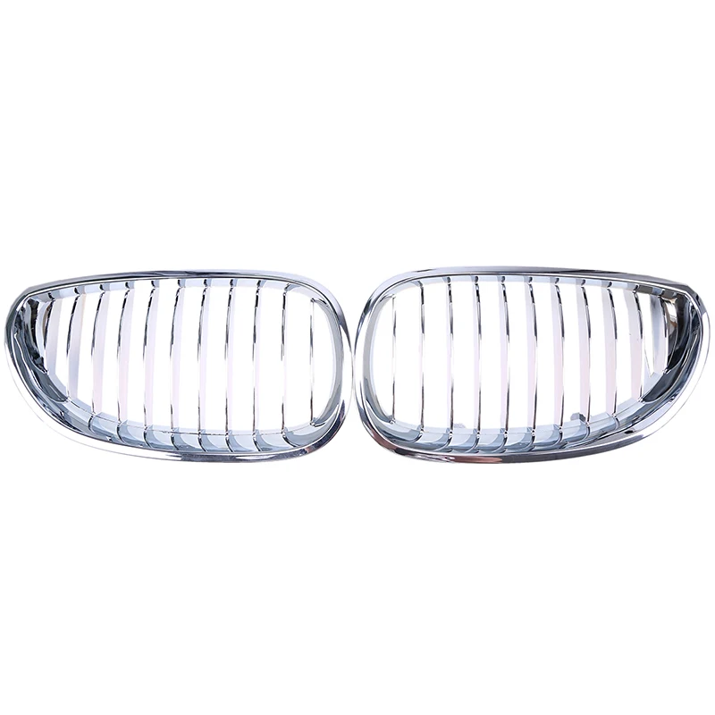 Автомобильные грили POSSBAY для BMW 5-Series E60 Sedan/Touring E61 525d/525i/525xi 2003-2010 хромированный