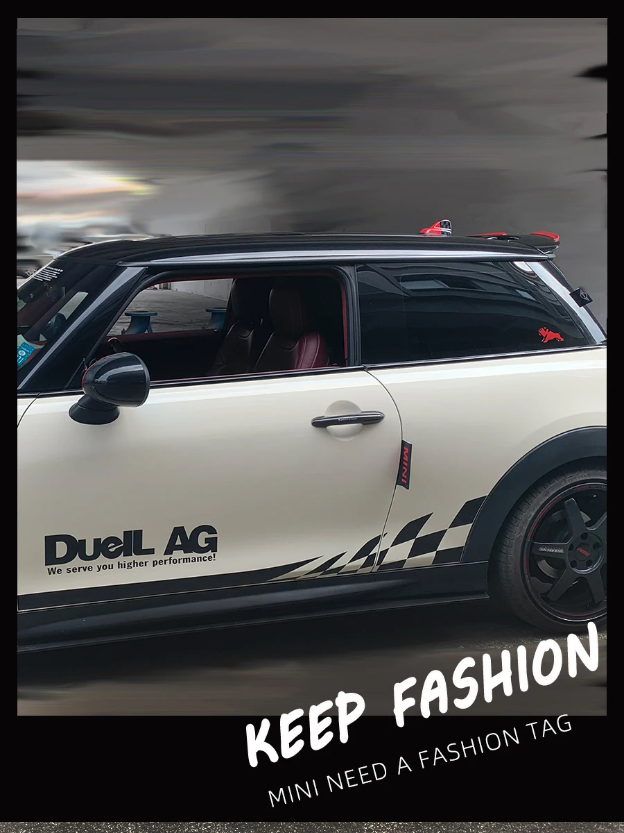 Миниатюрная наклейка высококачественный материал дверная для MINI cooper R50 R53 R56 R60 F56
