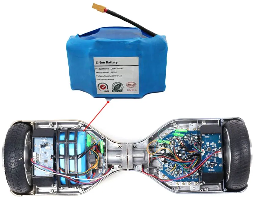 Перезаряжаемая батарея (батарея) 10s2p для гироскопа Li-Ion 36 В/4 4 Ач | Электроника