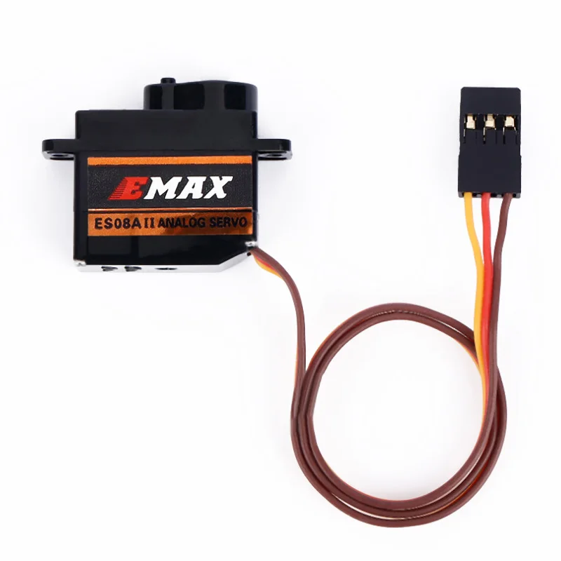 EMAX ES08A II Mini Plastic Gear Аналоговый сервопривод 1 8 кг/сек для моделей RC | Игрушки и хобби