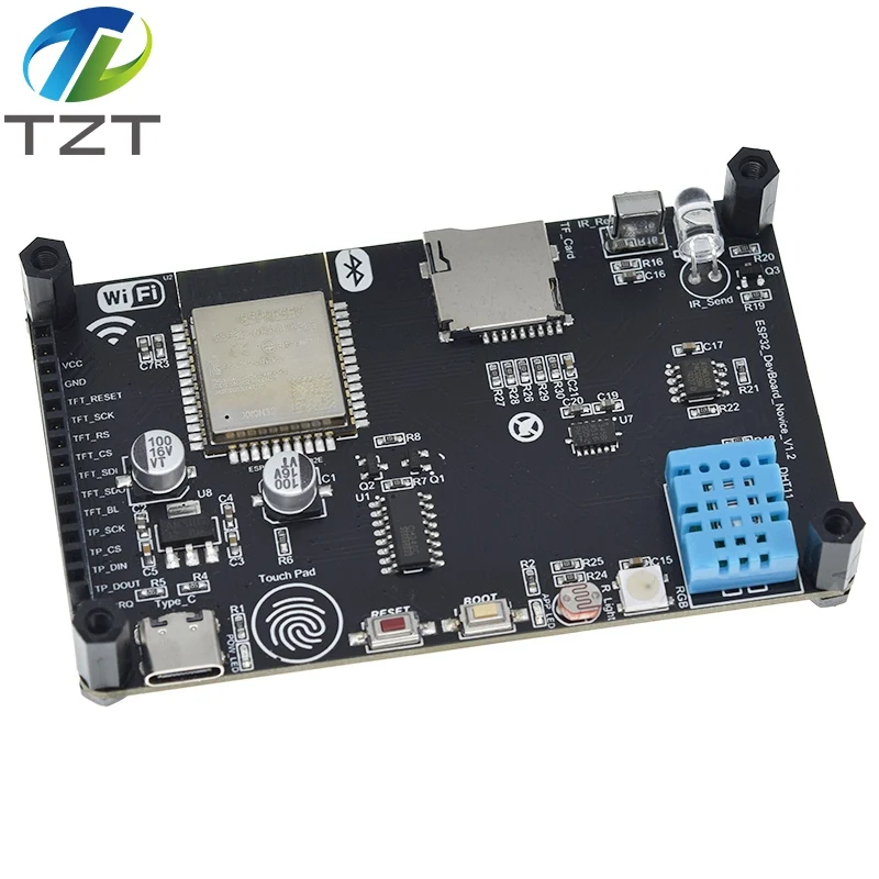 Макетная плата ESP32 с CH340 3 2 дюймов 240x320 мультисенсорный ЖК-экран Встроенный Bluetooth