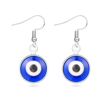 new blue eye demon eye blue eye dangle earrings adjustable fashion trend drop earrings for women birthday party gift