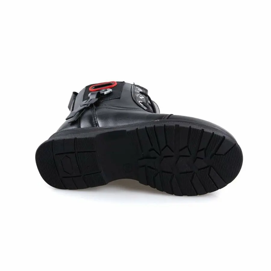 

Boots For Kids Girls Pandora K20.Gmf7055 Black Girls Casual Postal Boots
