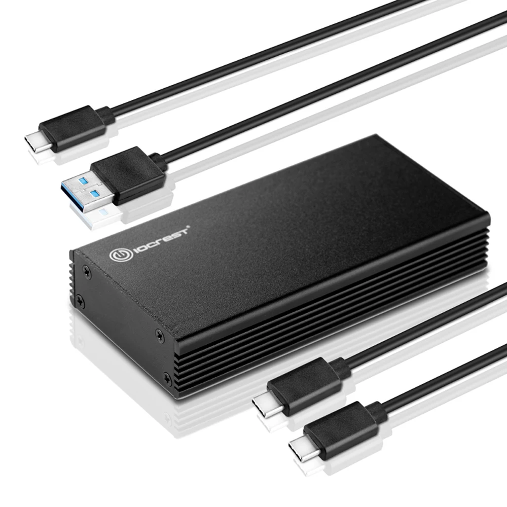 

M2 SSD Case NVME SSD Enclosure M.2 to USB 3.1 Type C External Hard Drive Case for NVME PCIE M Key SSD Hard Disk Case JMS583 Chip