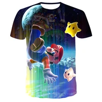 mens t shirt super mario summer short sleeve 3d stereo mens clothing cartoons top anime clothes party cosplay fashion tops