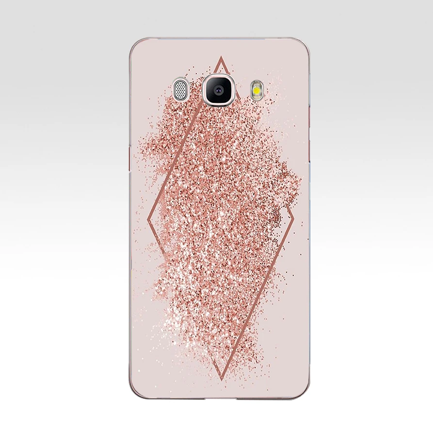 331FG Золотой Розовый Блеск Любовь Мягкий Силиконовый ТПУ чехол для телефона Samsung j3