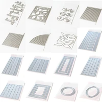 frames circle rectangle metal cutting dies for scrapbooking craft die cut card making embossing stencil albums photo decoration