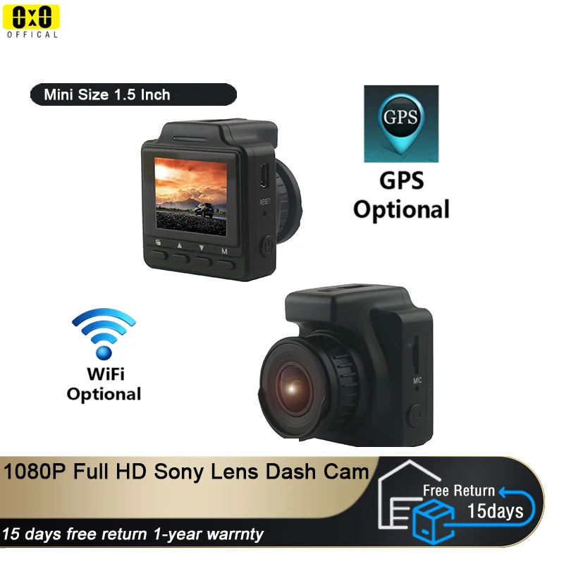 

Mini Dash Cam CAR DVR Car Video Recorder Vehicle Black Box Camera