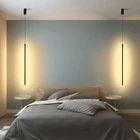 Современный минималистичный светодиодный подвесной светильник, современсветильник геометрические осветительные приборы для спальни, гостиной