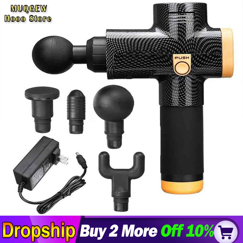 Мышечный Массажер для фитнеса расслабляющий Электрический ударный захват