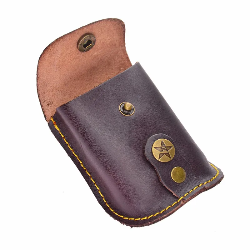 Кожаная сумка для рогатки 2 шт. чехол катапульты стальные боеприпасы мячи поясная