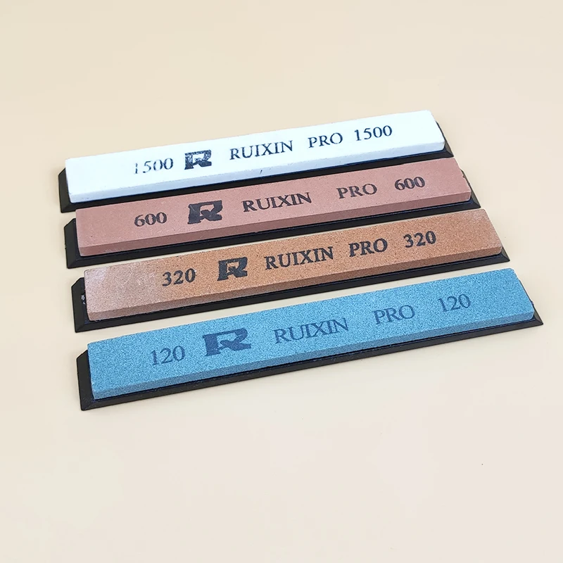 Точильный камень RUIXIN PRO 4 шт. масляный зернистость 120 320 600 1500 профессиональный