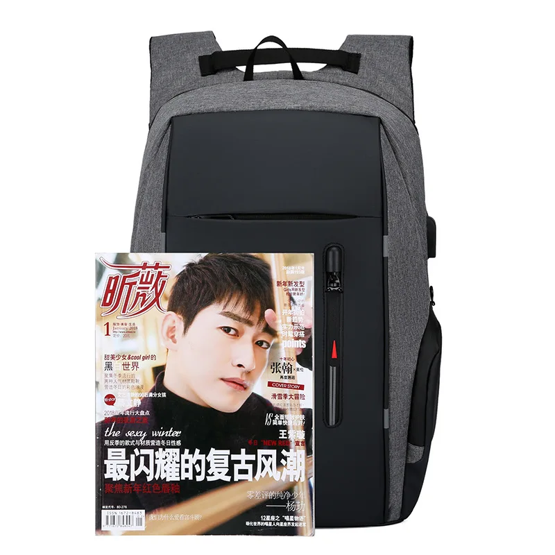 

Waterproof Business 15.6 16 17 inch laptop backpack women USB Notebook School Travel Bags Men anti theft school Backpack