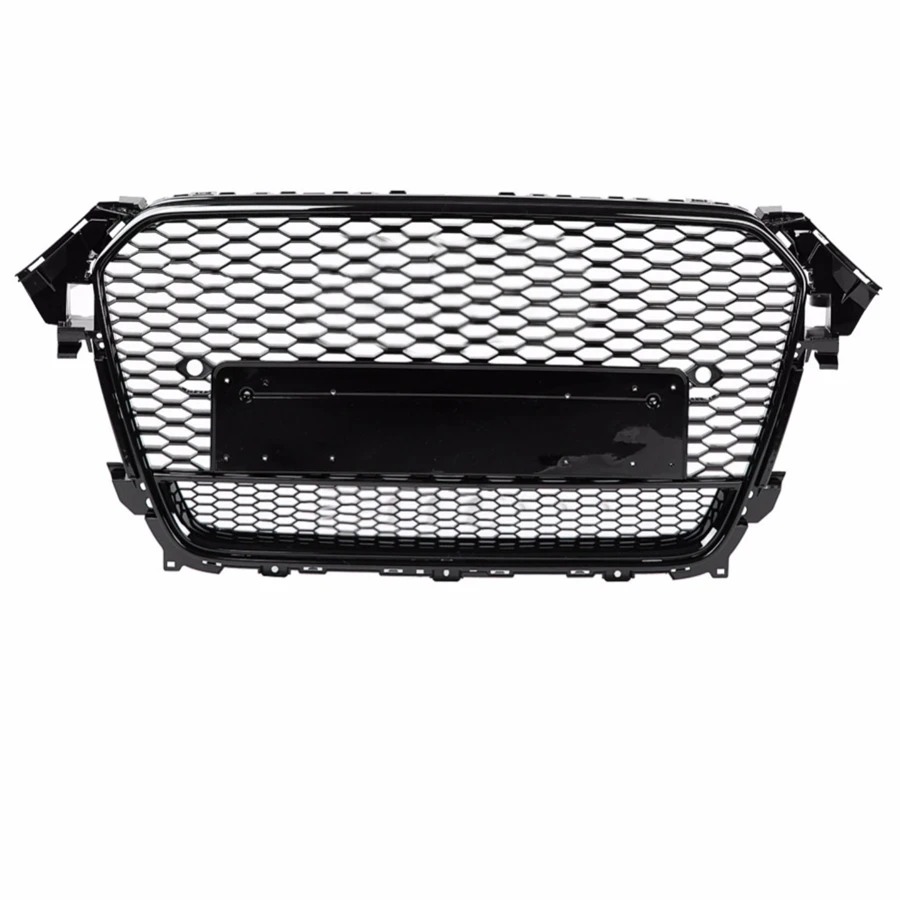 

Для RS4 стиль Передняя Спортивная Шестигранная сетчатая сотовая бленда глянцевый черный для Audi A4/S4 B8.5 2013-2016 для quattro Style