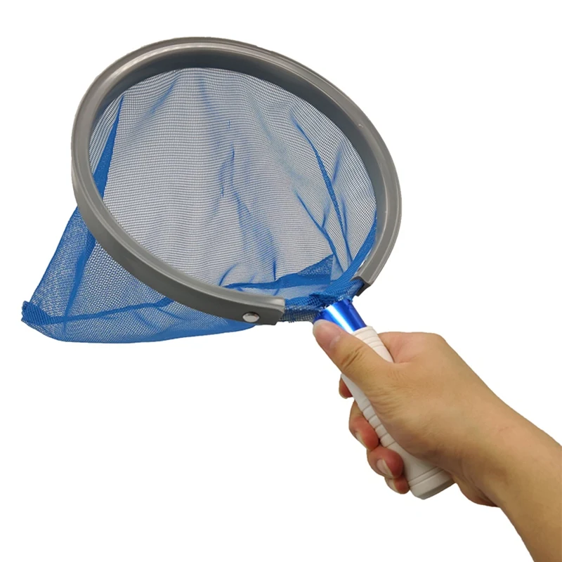 Скиммер для бассейна с тонкой сеткой прочная алюминиевая рама сетка очистки