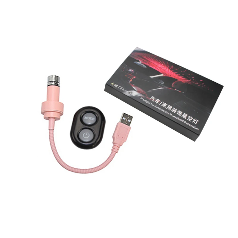 Интерьерная USB-лампа для автомобиля атмосферная лампа интерьера Звездный