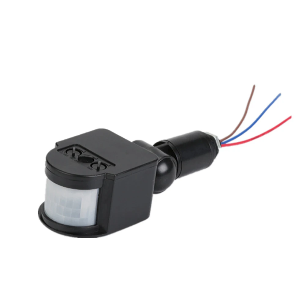 Motion Sensor 220V PIR Infrared Automatic Movement Detector Timer Outdoor Light Switch For LED Bulb Lamp | Безопасность и защита
