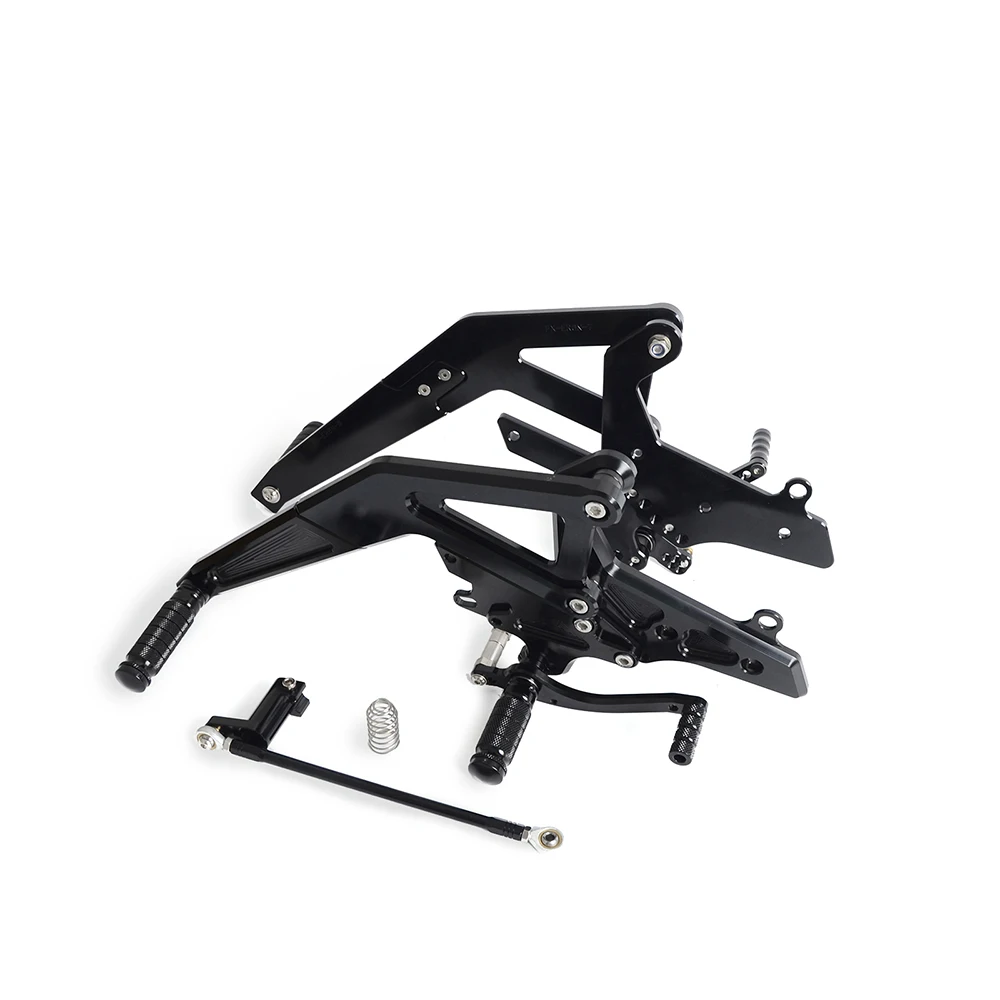 NICECNC ЧПУ сзади наборы для ухода за кожей ног подножек Kawasaki Ninja 650 EX650 ER6F ER6N 2012 - 2016 2013