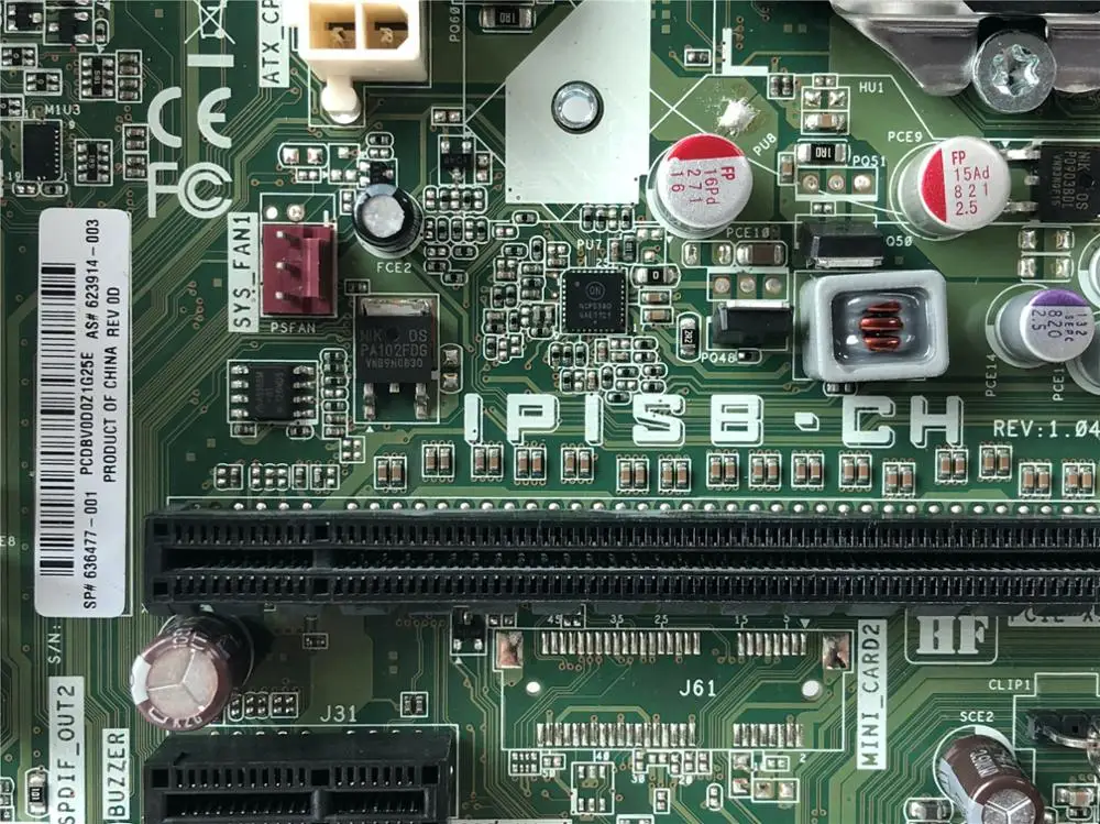 Материнская плата для настольного ПК HP P6735CN 623914 001 IPISB CH тестирование полностью
