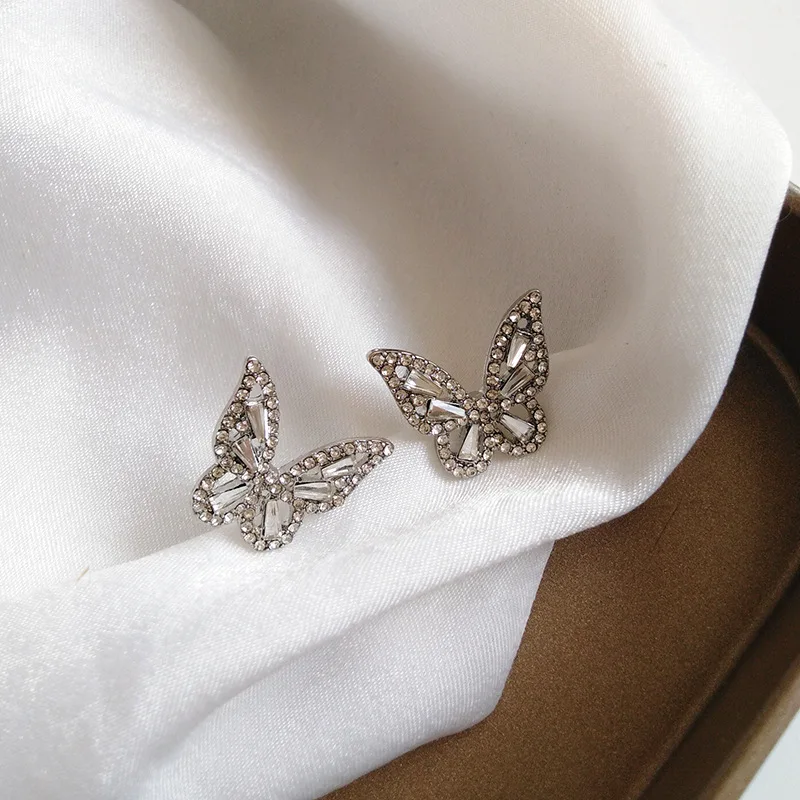 Блестящие стразы в виде бабочки без отверстий женская красивая темпераментная