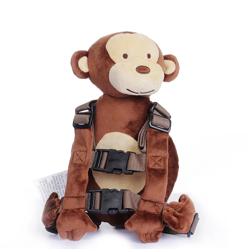 Children Harness Buddy Monkey New 2 in 1 Baby Harnesses Backpack Security Walking Reins for Kids  Aged from 1 to 3