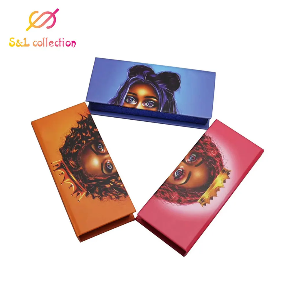 Новинка 10 шт. коробки для ресниц упаковка Прямоугольная Упаковка пустой чехол