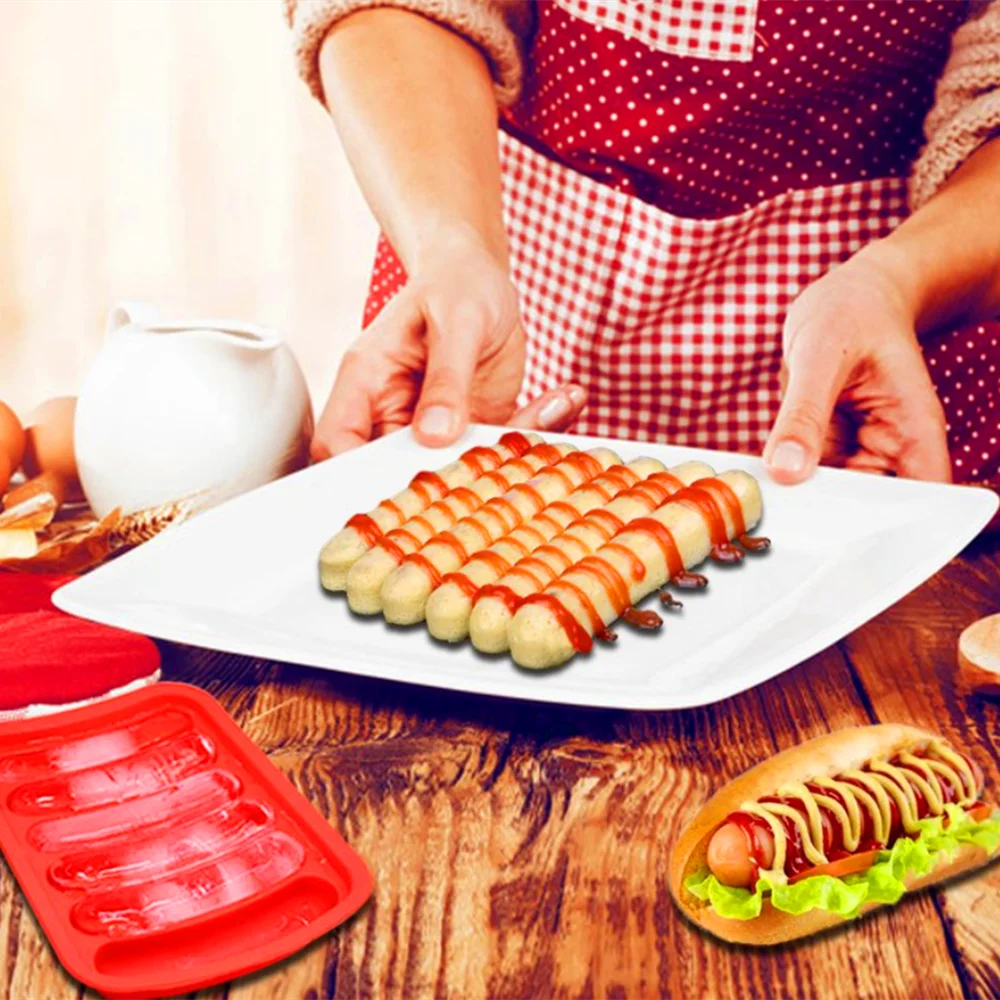 Новинка 1 шт. силиконовая форма для изготовления колбасок Сделай сам