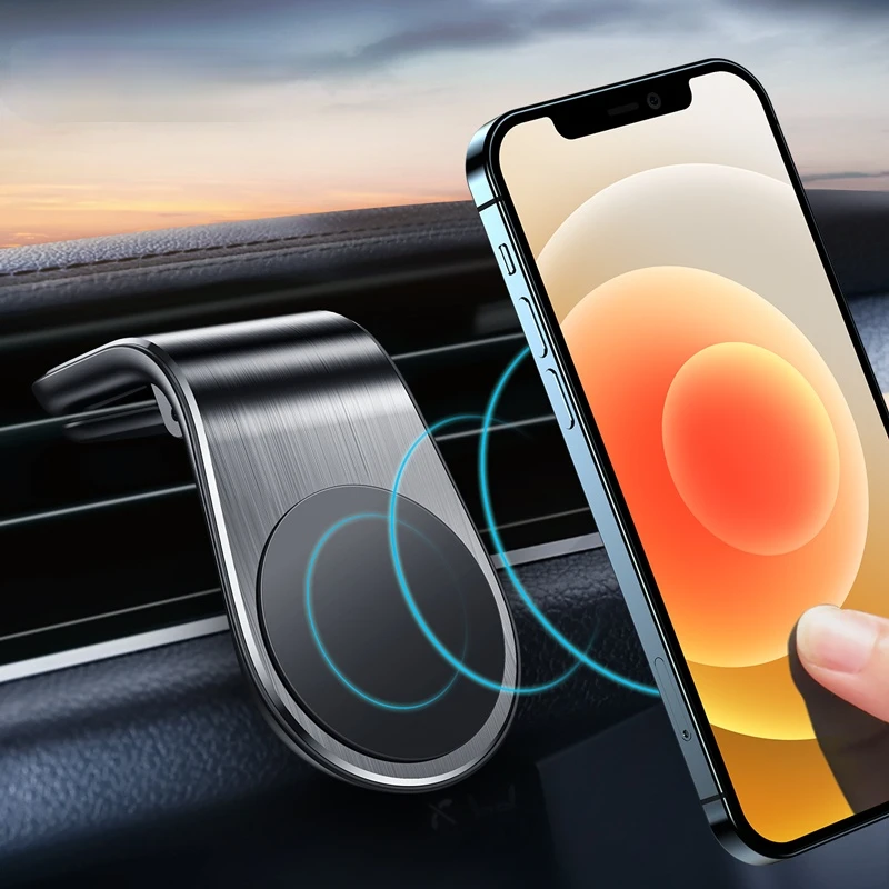 

SMAMS Magnetic Car Phone Holder Mobile Mount Cell Stand Smartphone GPS Support For iPhone 12 Pro 8 Huawei Xiaomi Redmi Samsung
