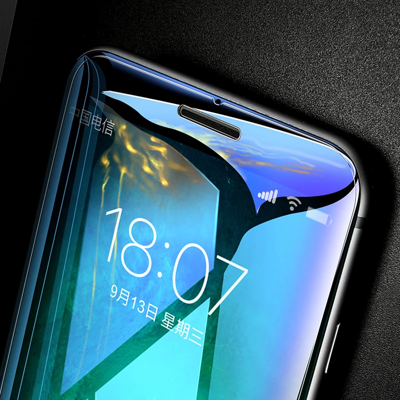 9H Explosion-proof Tempered Glass for Apple iPhone 11 Pro Max XS XR X 8 7 6s 6 Plus 5 5S SE Screen Protector Film | Мобильные